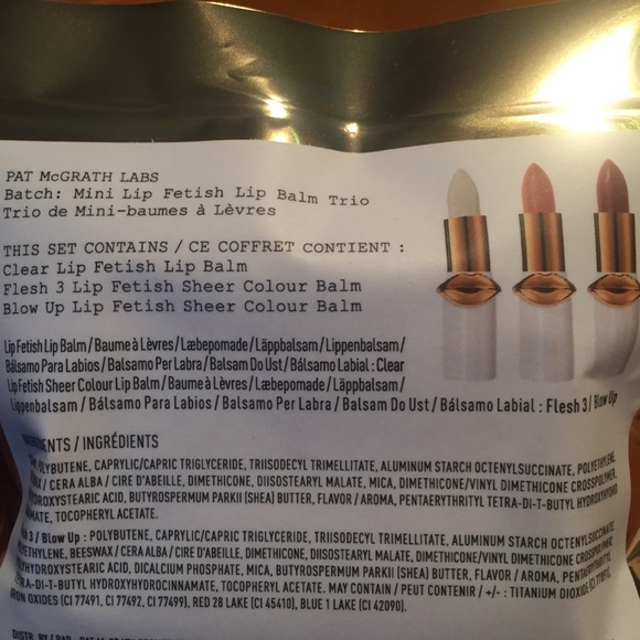 Pat McGrath Lip Fetish Lip Balm Trio - Picture 7 of 16